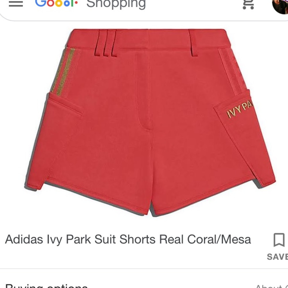 Adidas X Ivy Park Suit Shorts